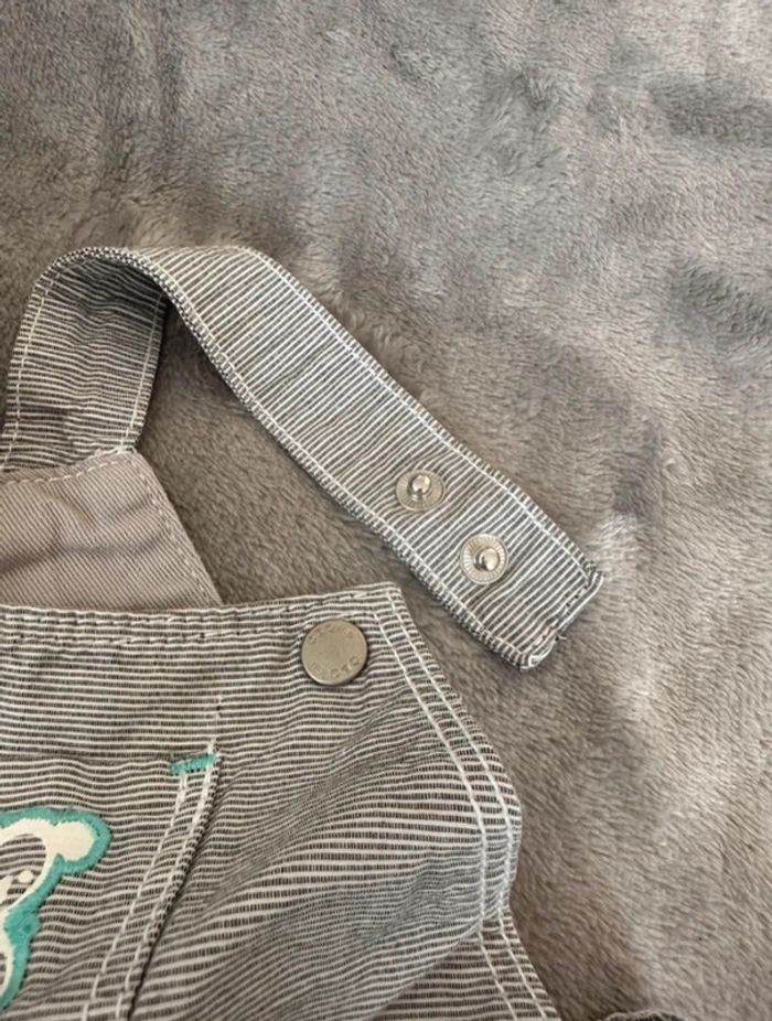 Ensemble salopette longue + body ml - 3 mois - Obaïbi - photo numéro 6