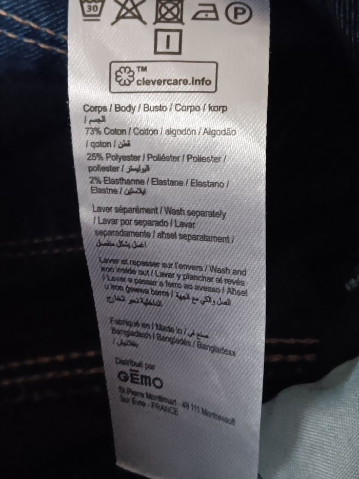 Jegging fille gemo 10ans - photo numéro 5