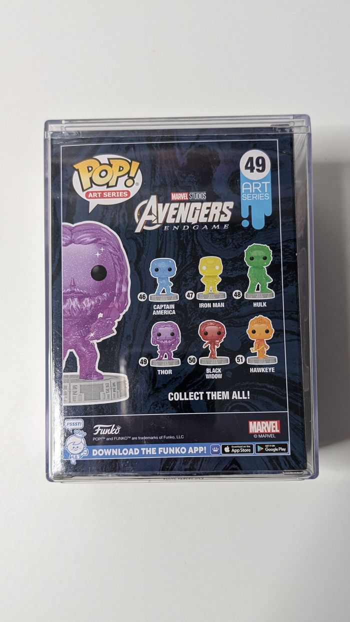 [Funko pop] Figurine art serie Marvel Thor 49 - photo numéro 3