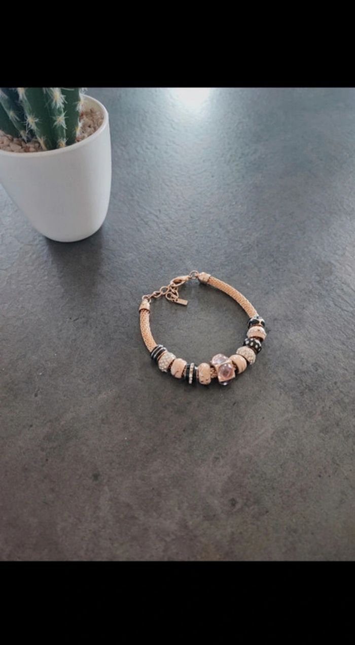 Bracelet charms dorés - photo numéro 2