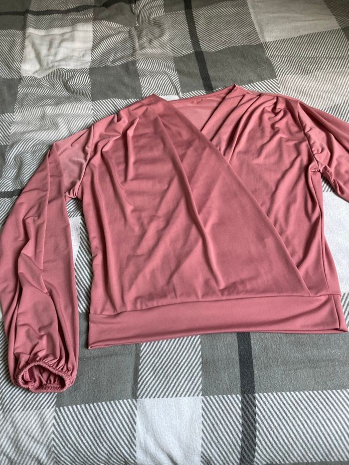 Blouse rose XS
