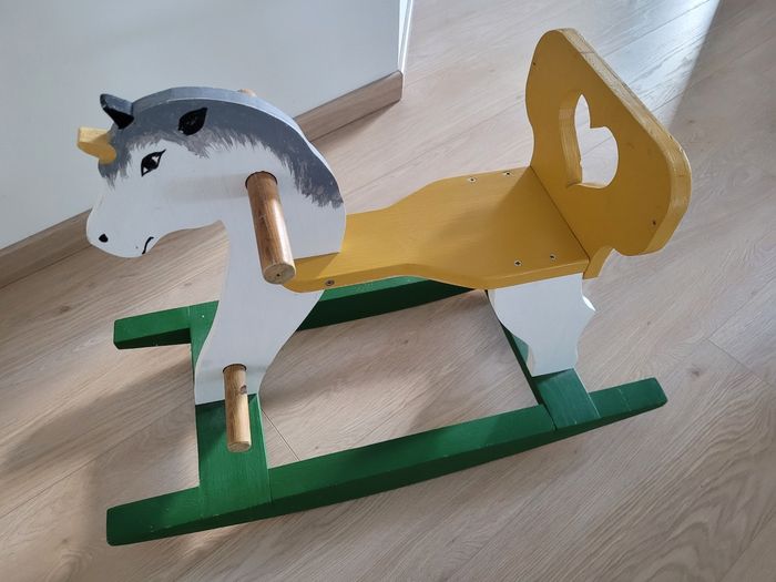 Cheval à bascule en bois - photo numéro 6