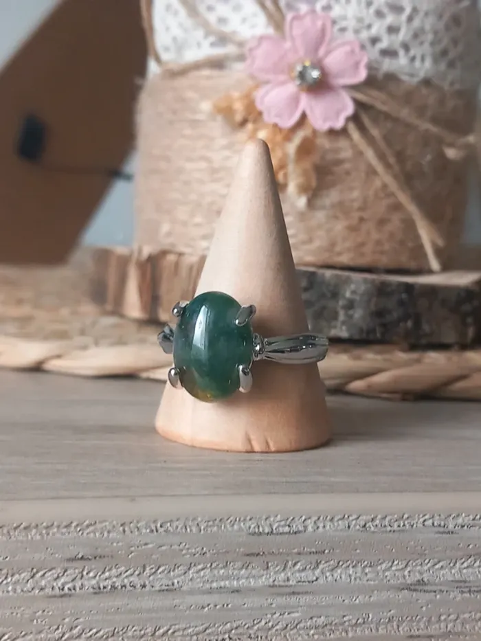 Bague en pierre naturelle taille 18 (58) - photo numéro 3