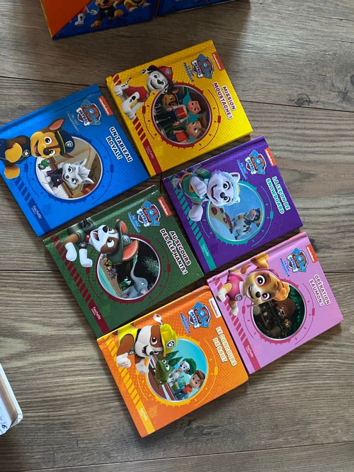 Coffret 6 livres pat patrouille ma première bibliothèque - photo numéro 2