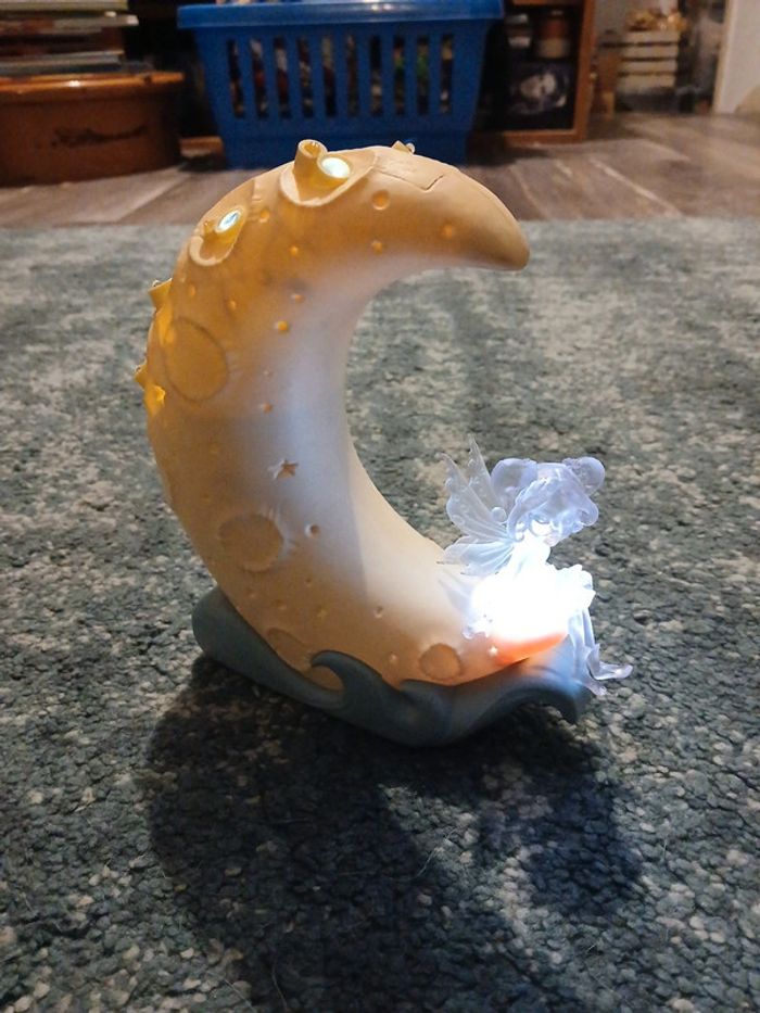 Veilleuse fée et lune - photo numéro 3