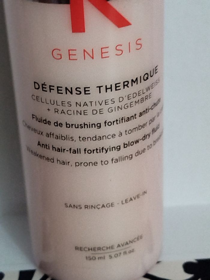 Kerastase Genesis défense thermique - photo numéro 3
