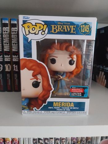Funko Pop! Mérida avec Arc #1245 Brave Pixar! Exclusive 2022 Fall Convention Limited Edition NYC 