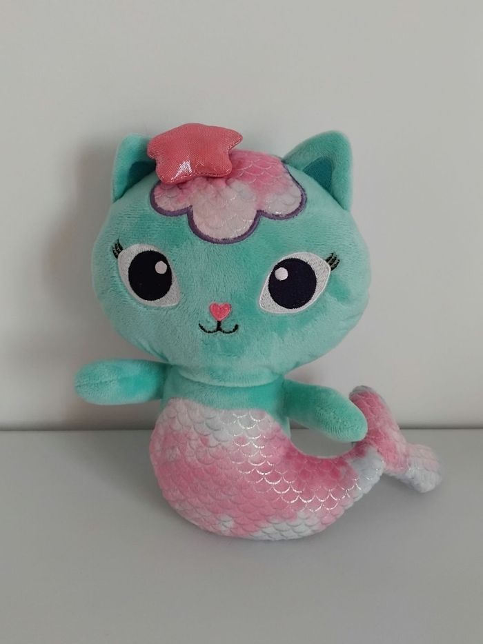 PANDY PATTES et MARINE Peluches Gabby Chat 25 cm 🧜‍♀️🐱 - photo numéro 4