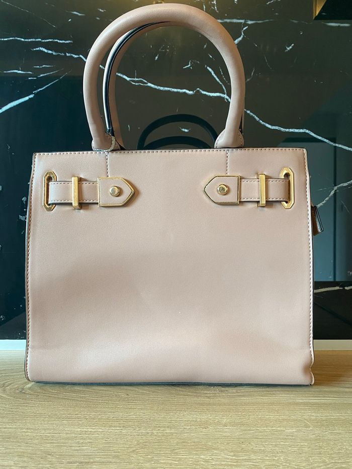 Sac  a main rose pâle - photo numéro 2