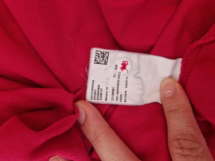 Polo rose Hugo Boss homme - photo numéro 12