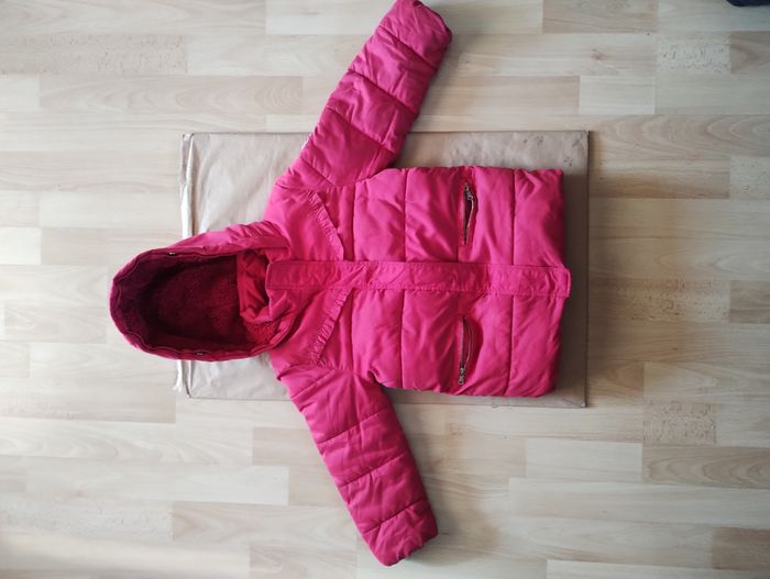 Doudoune fille rouge TAO « HappyWinter" 4 ans/104cm