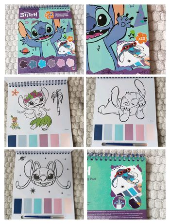 Carnet 20feuilles a peindre Stitch 