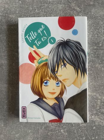 Manga Telle que tu es, tome 1 en version française.