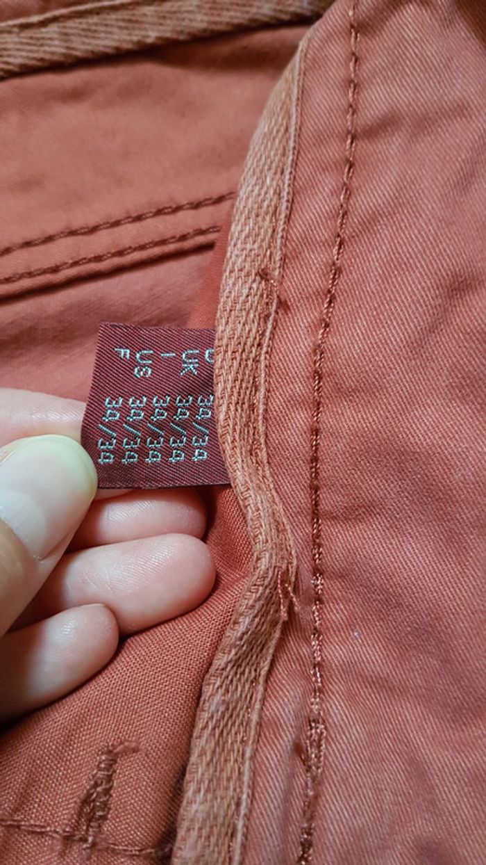 Jean pantalon rouge Esprit - photo numéro 4