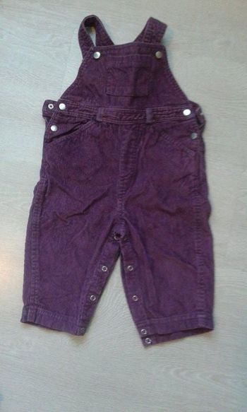 salopette fille 12 mois