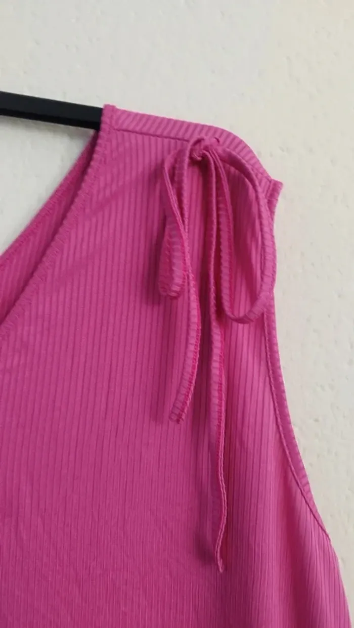 Débardeur rose - 2W paris - taille 58 - photo numéro 2