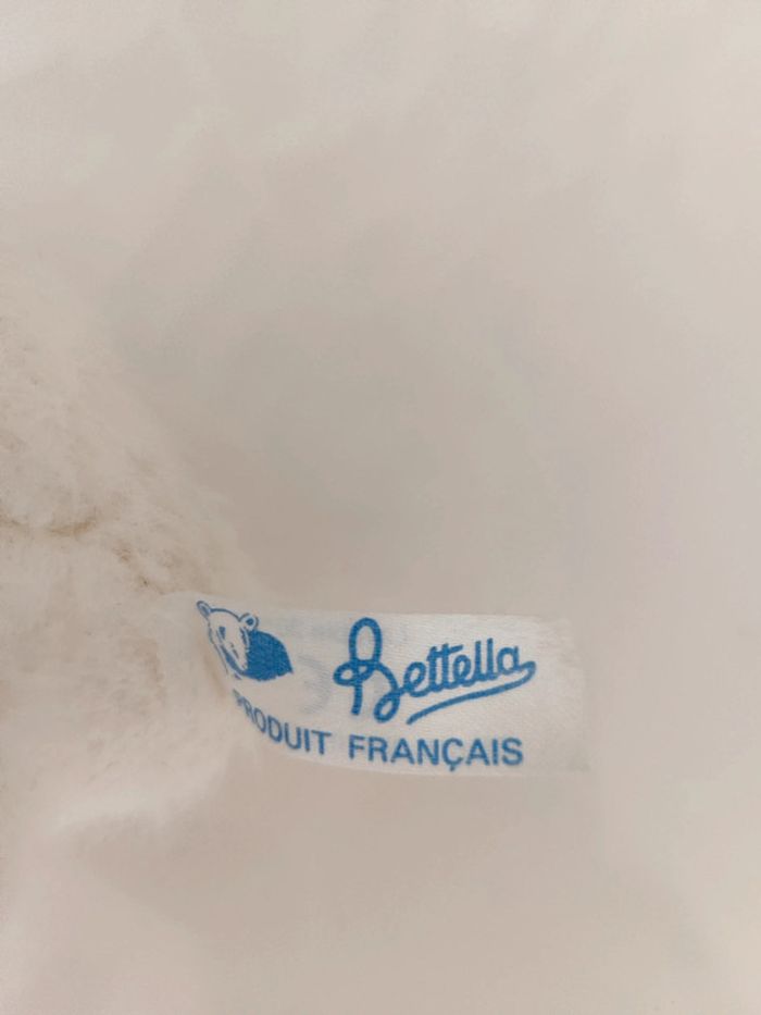 Doudou peluche ourson ours nounours betella - photo numéro 3