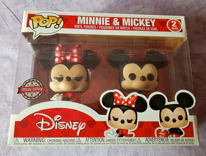 Funko Pop Mickey & Minnie de Disney ( Édition spéciale)