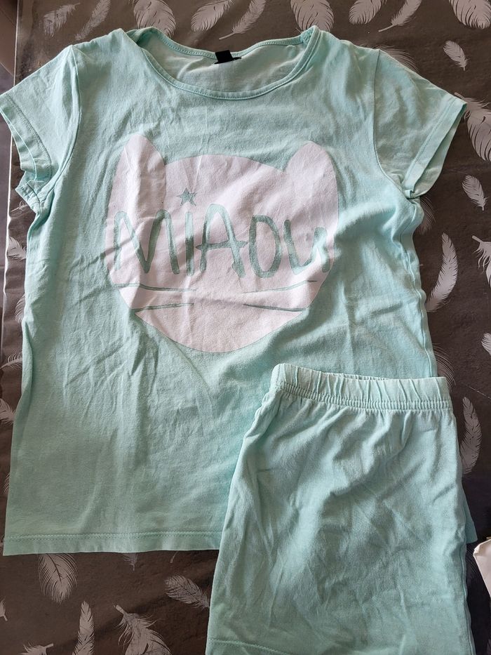 Lot de 2 pyjashorts fille - photo numéro 3