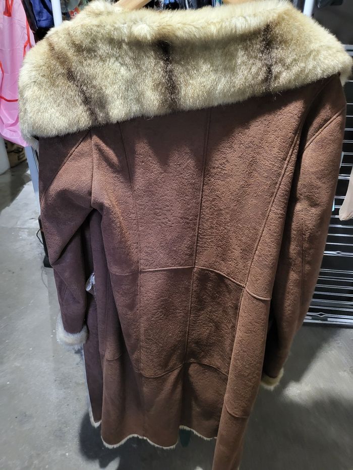 Manteau marron femme Taille 42 - photo numéro 2