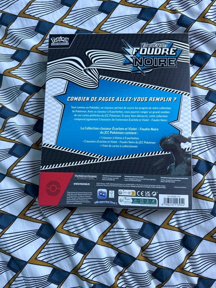 Coffret classeur foudre noire 10.5 - photo numéro 2