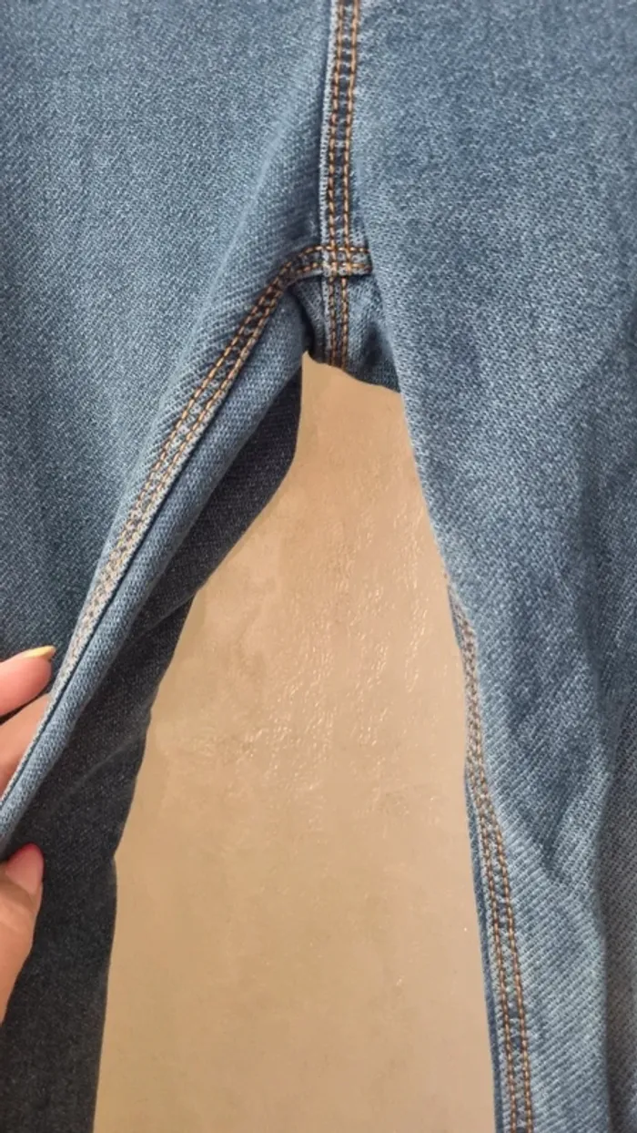 Jeggings bleu taille 5 ans kiabi - photo numéro 3