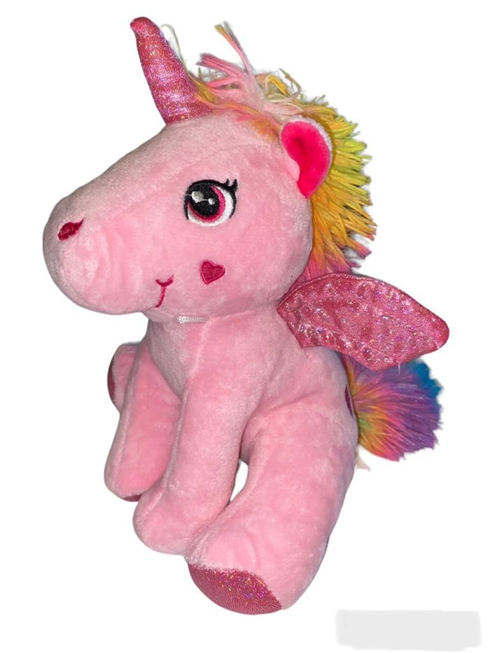 Peluche #licorne#23 cm#fizzy - photo numéro 2