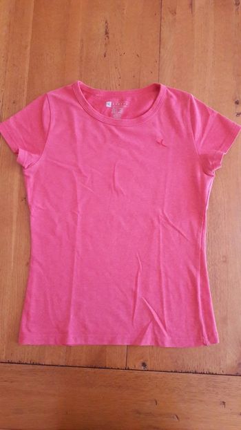 Tee-shirt Domyos rose taille 36