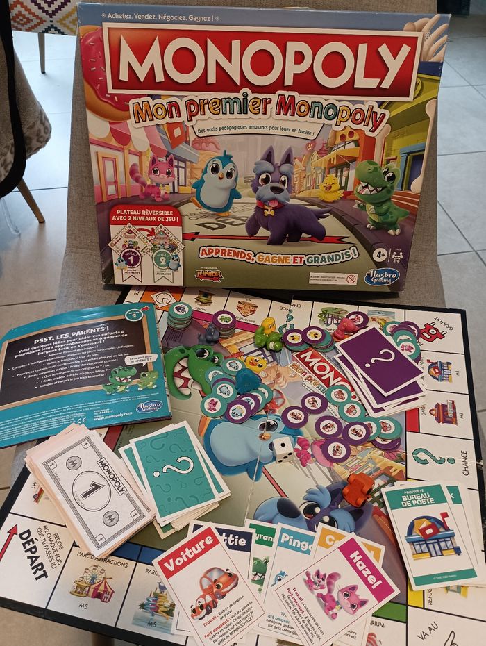 Jeu de société mon premier Monopoly