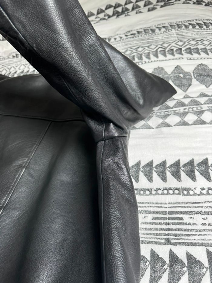 Manteau cuir chevignon L - photo numéro 16