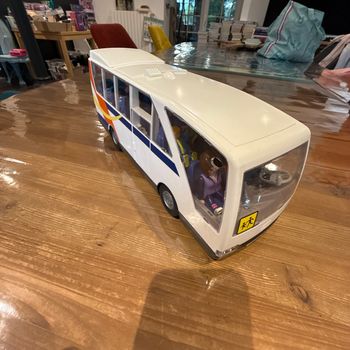 Playmobil 5106 bus scolaire avec les passagers