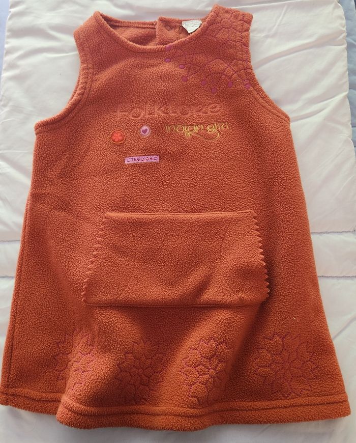 Robe polaire 2 ans