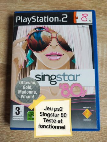 Jeu ps2 Singstar 80