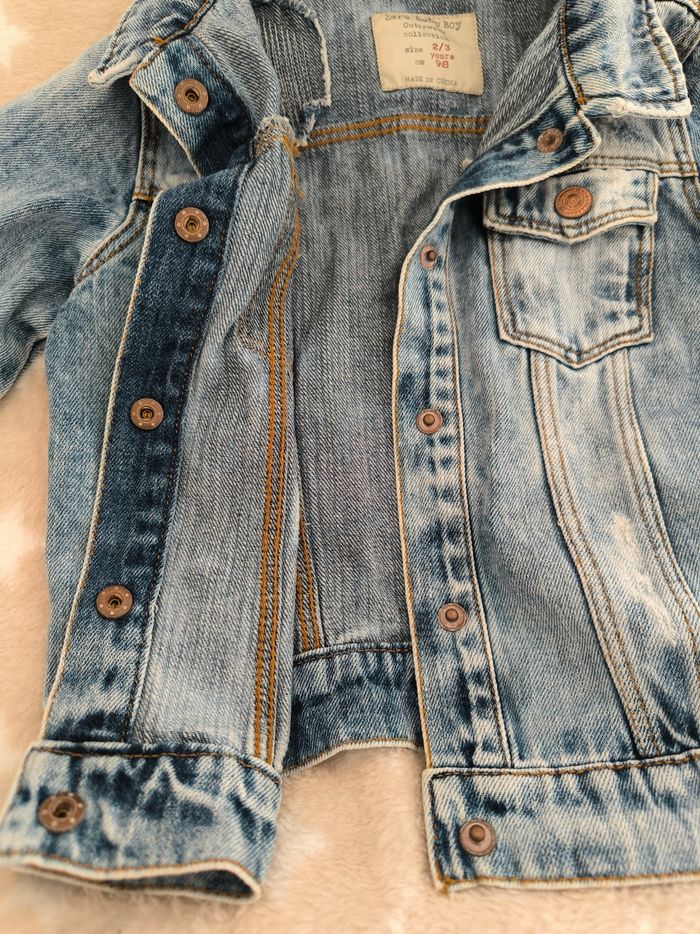 Veste en jean's zara - photo numéro 5