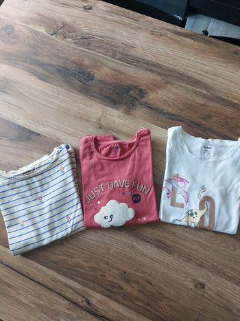 Lot de 3 t shirt