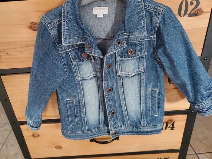 Veste en jeans kimbaloo 18 mois - photo numéro 2