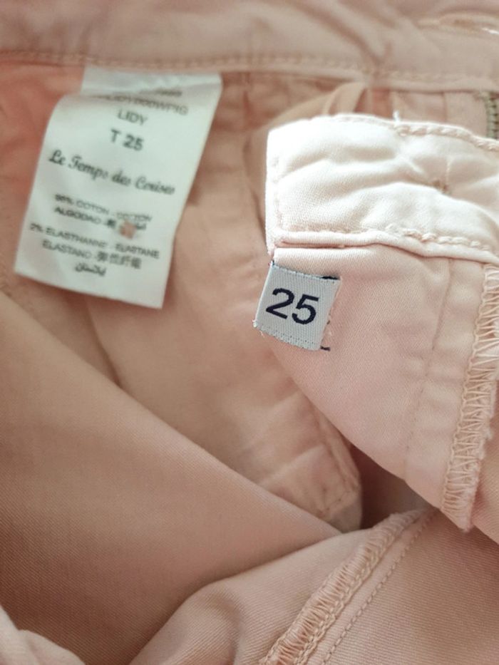 Pantalon pastel rose taille 25 - photo numéro 6
