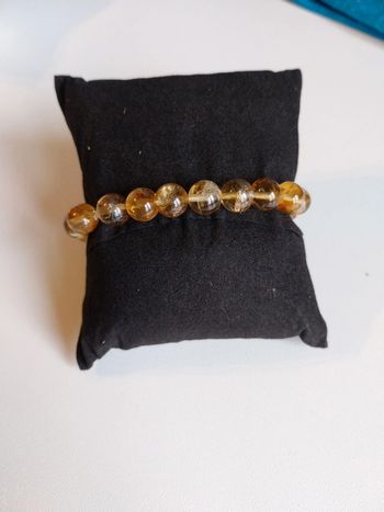 Bracelet améthyste chauffée