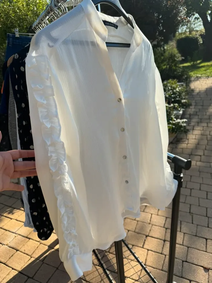 Chemise blanche Zara - photo numéro 2