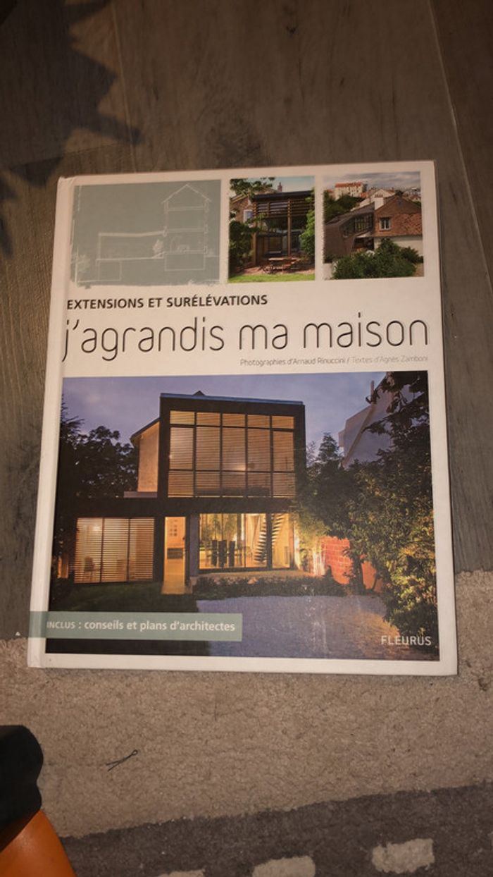 Livre extensions et surélévations j’agrandis ma maison