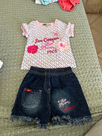 Ensemble short et tee shirt neuf