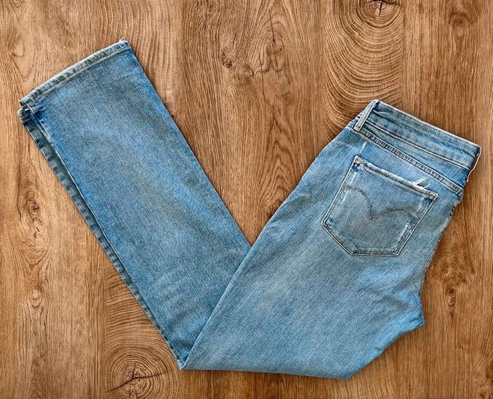 Jean/pantalon bleu clair Levi's San Francisco pour femme, taille W 29 (38 taille française) - photo numéro 3