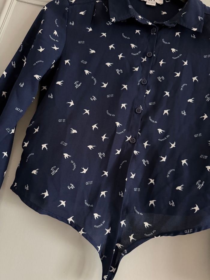 Blouse marine - photo numéro 3