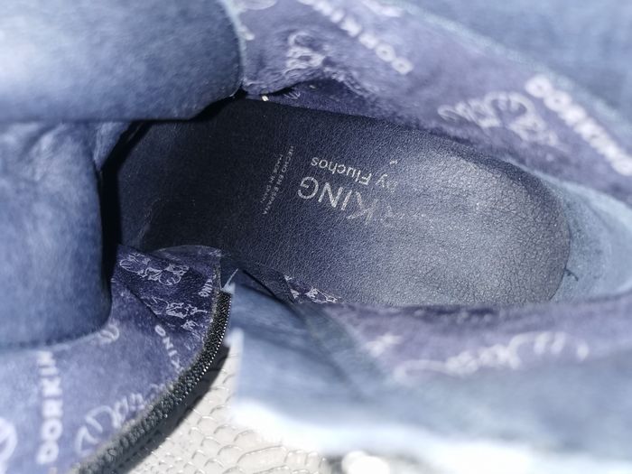 Boots à talons bleu marine Dorking T40 - photo numéro 10