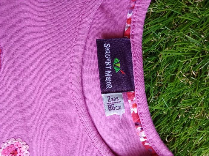 T-shirt Sergent Major Rose - photo numéro 3