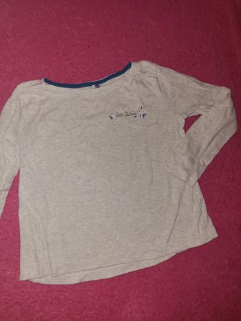 Maillot de corps manches longues petit bateau