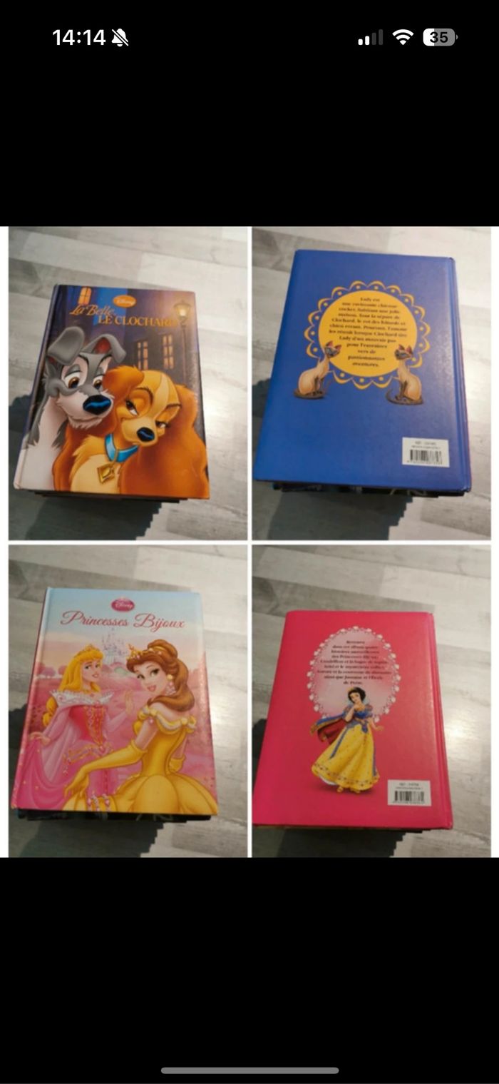 Lot Livres Disney