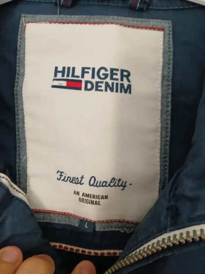 Veste tommy hilfiger L bleu marine - photo numéro 3