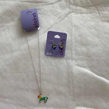 Lot de bijoux licorne
