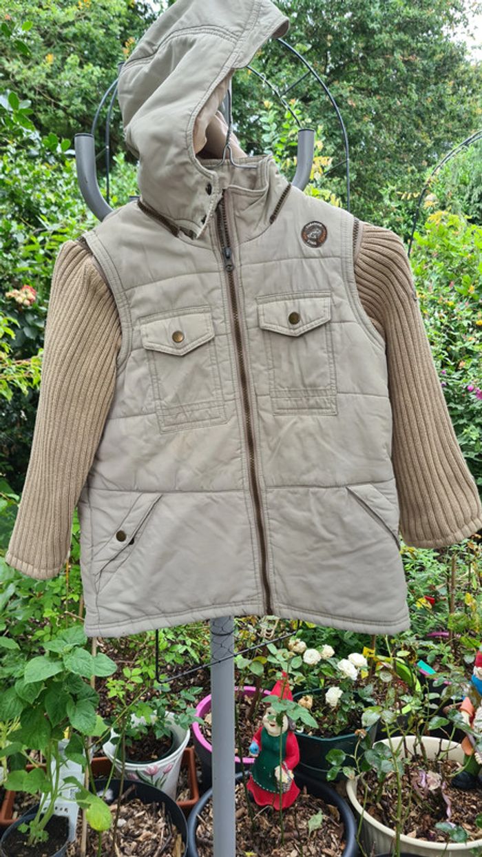 blouson 5 ans manches amovible " tout compte fait"
